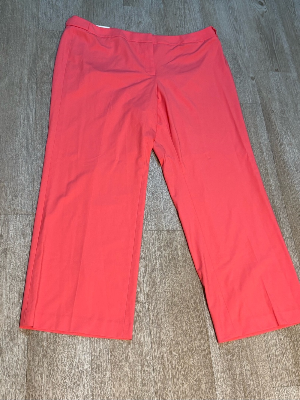 CALVIN KLEIN CORAL SUIT PANTS SIZE 18W